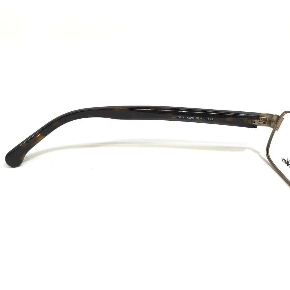 Brooks Brothers Eyeglasses Frames BB1011 1526 Brown Tortoise Dark Gold 53-17-145